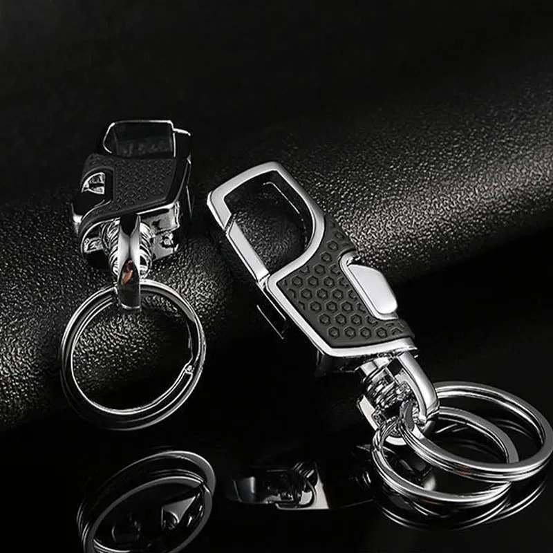 Business Style One-Press Open Keychain
