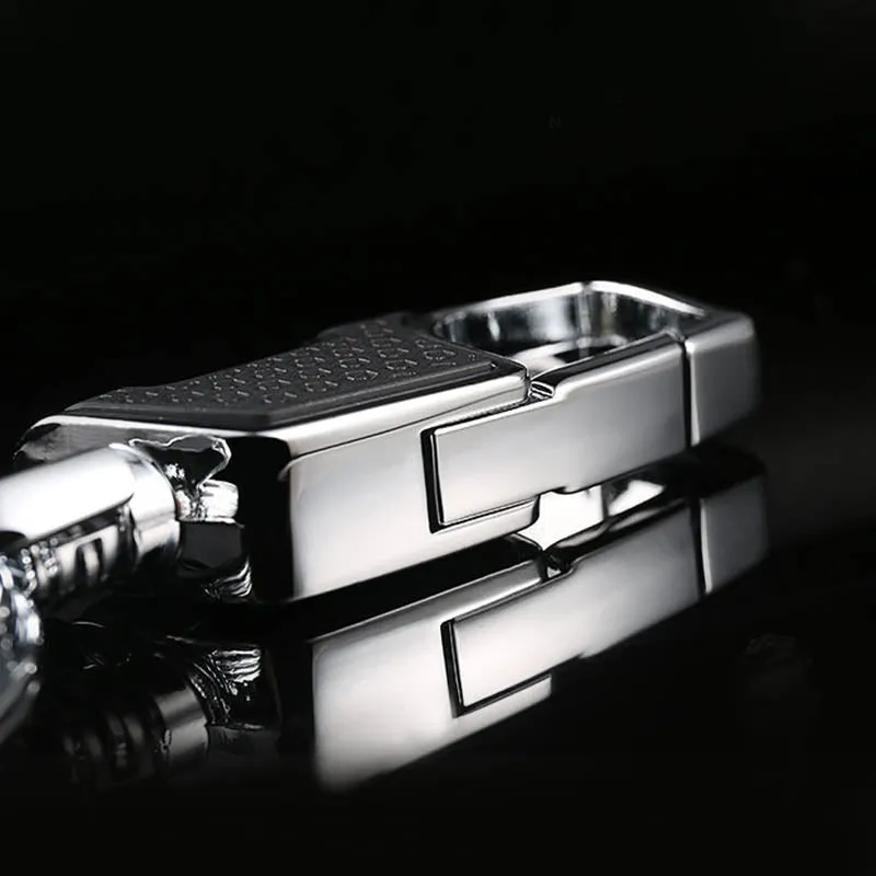 Business Style One-Press Open Keychain
