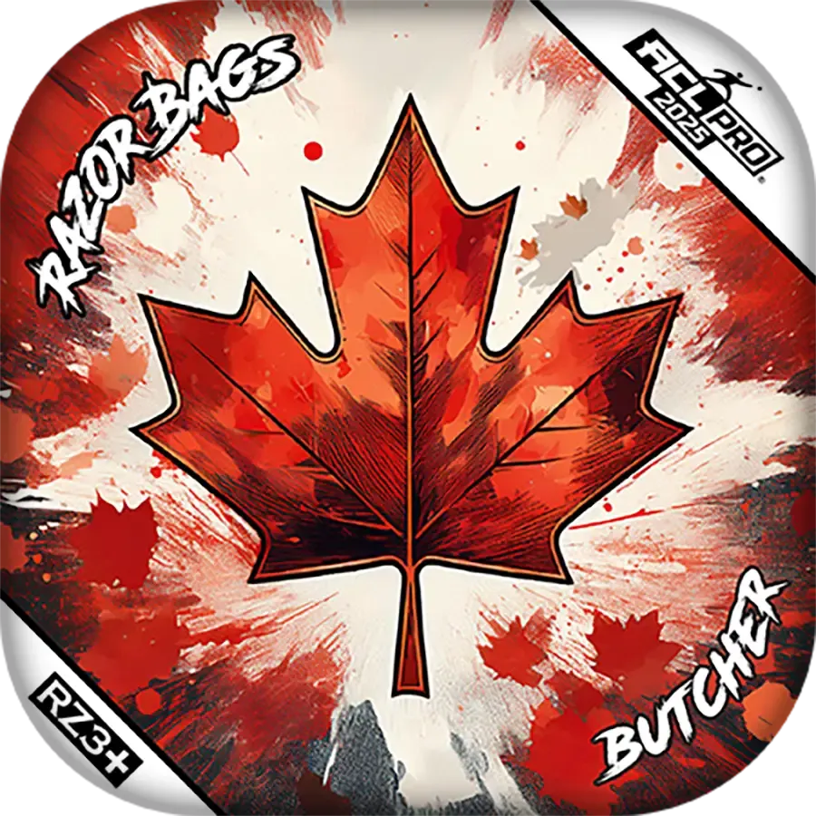 Butcher | Maple Leaf | ACL PRO Razor Cornhole Bags