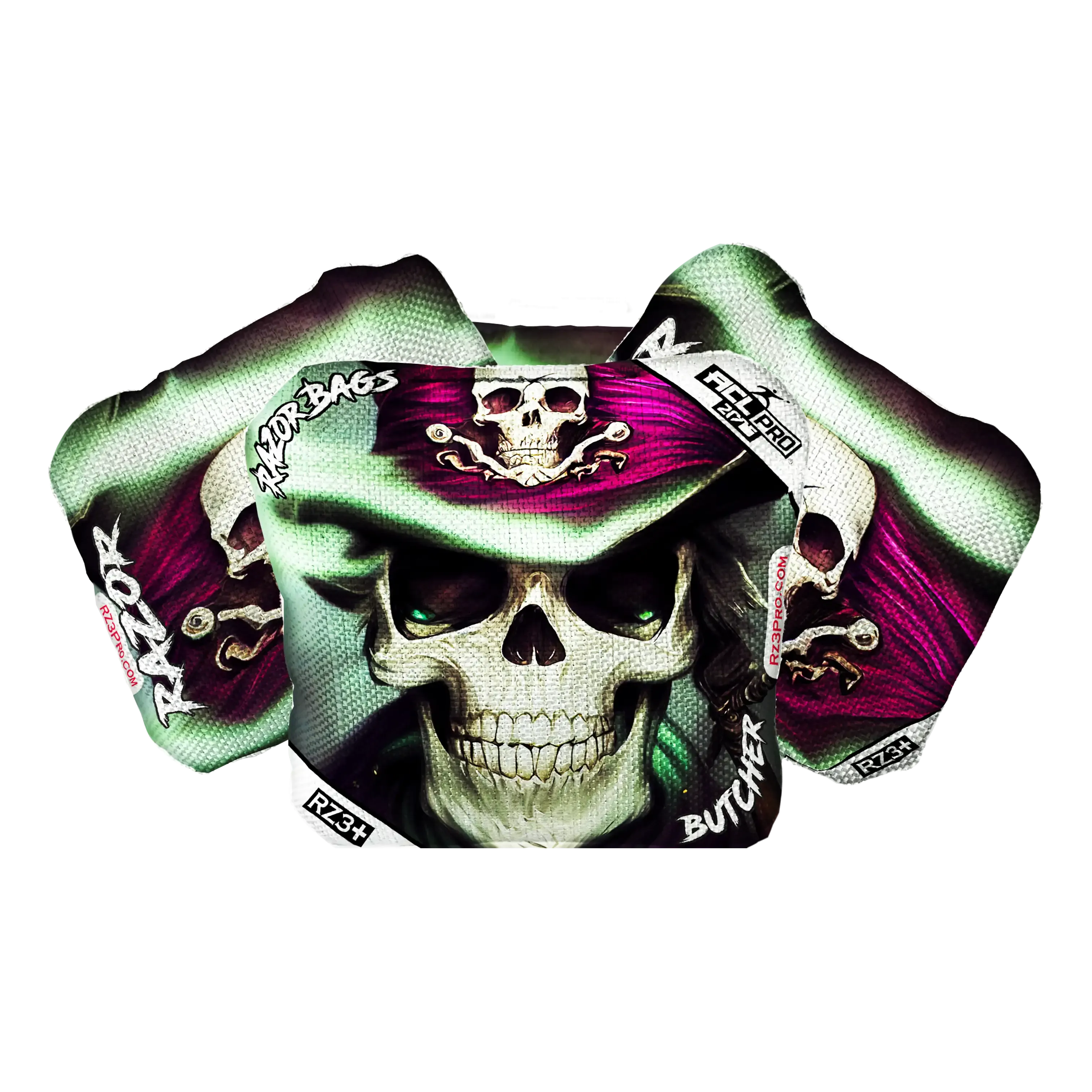 Butcher | Pirate | ACL PRO Razor Cornhole Bags