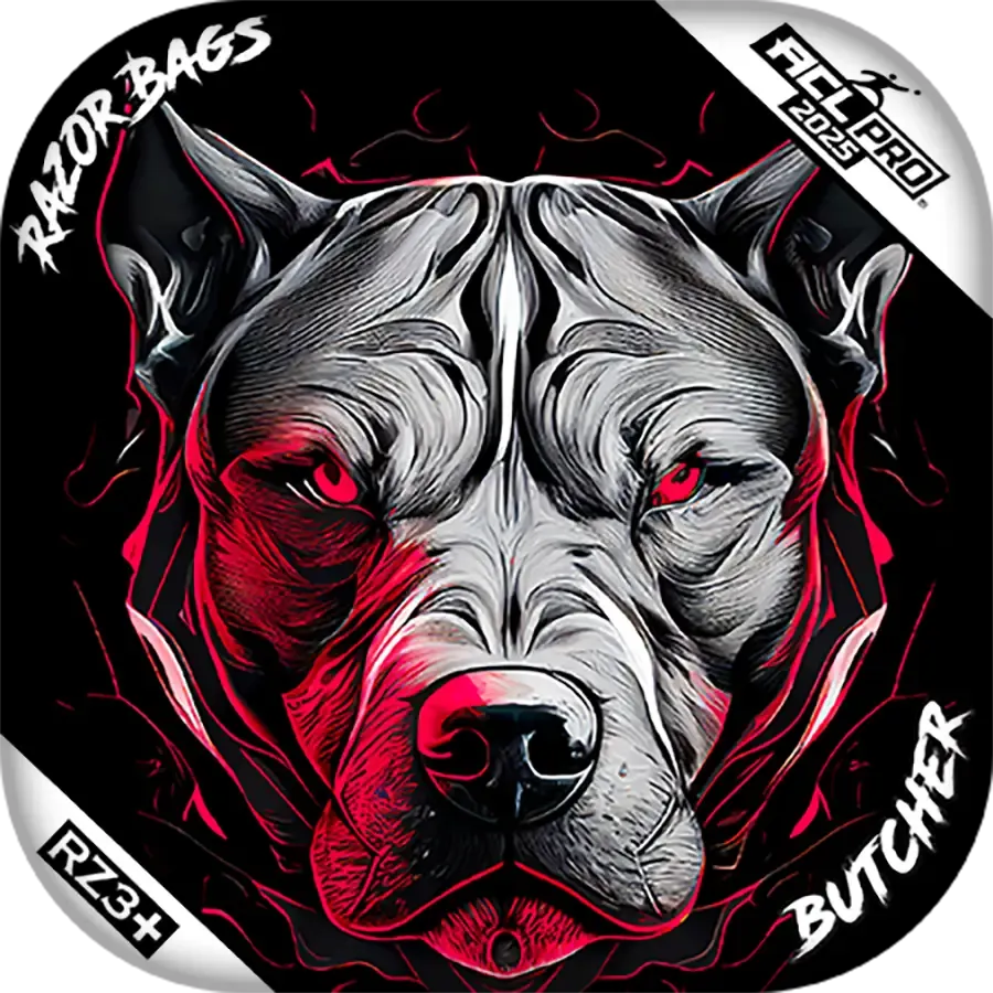 Butcher | Pitbull Black Series | ACL PRO Razor Cornhole Bags