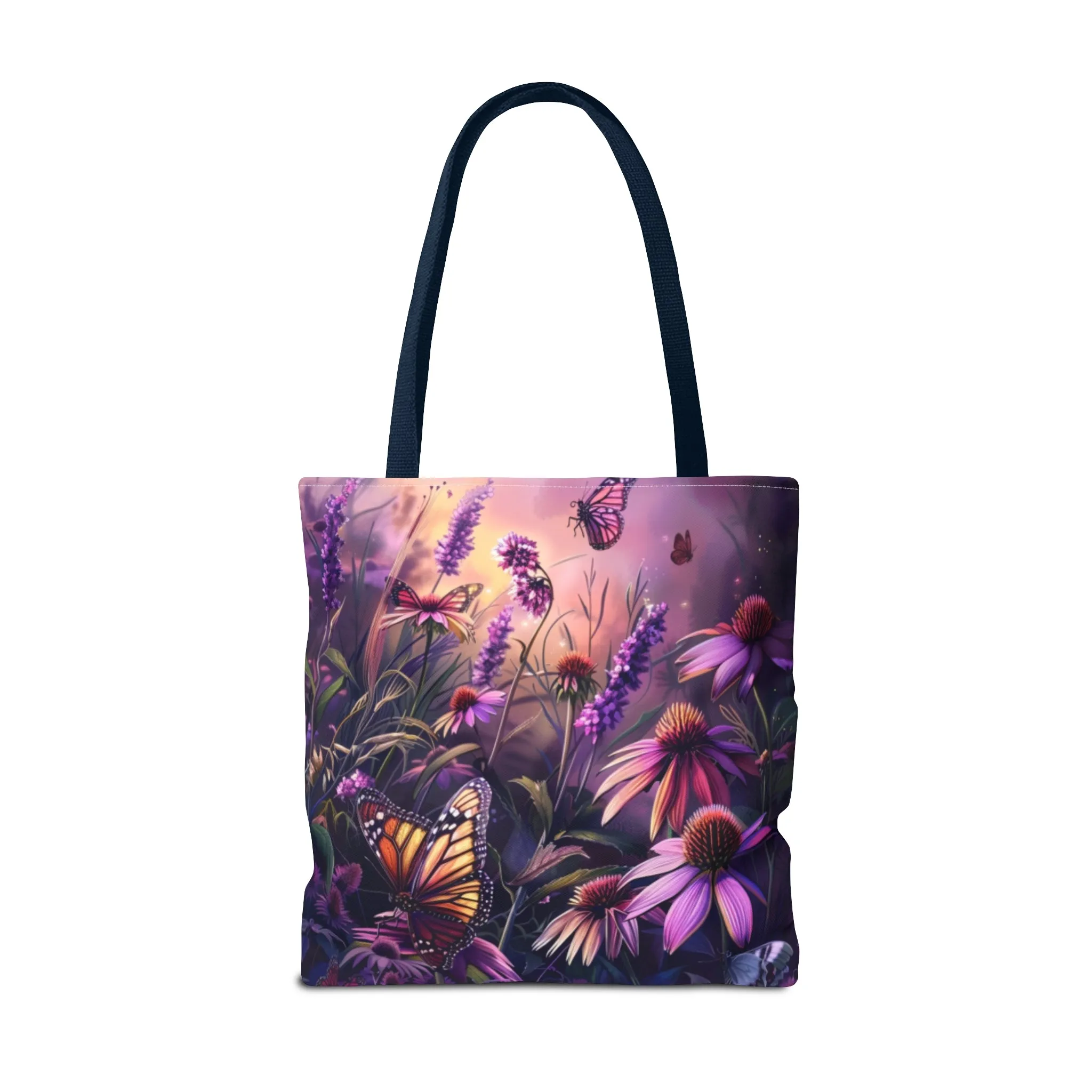Butterfly Flowers Tote Bag