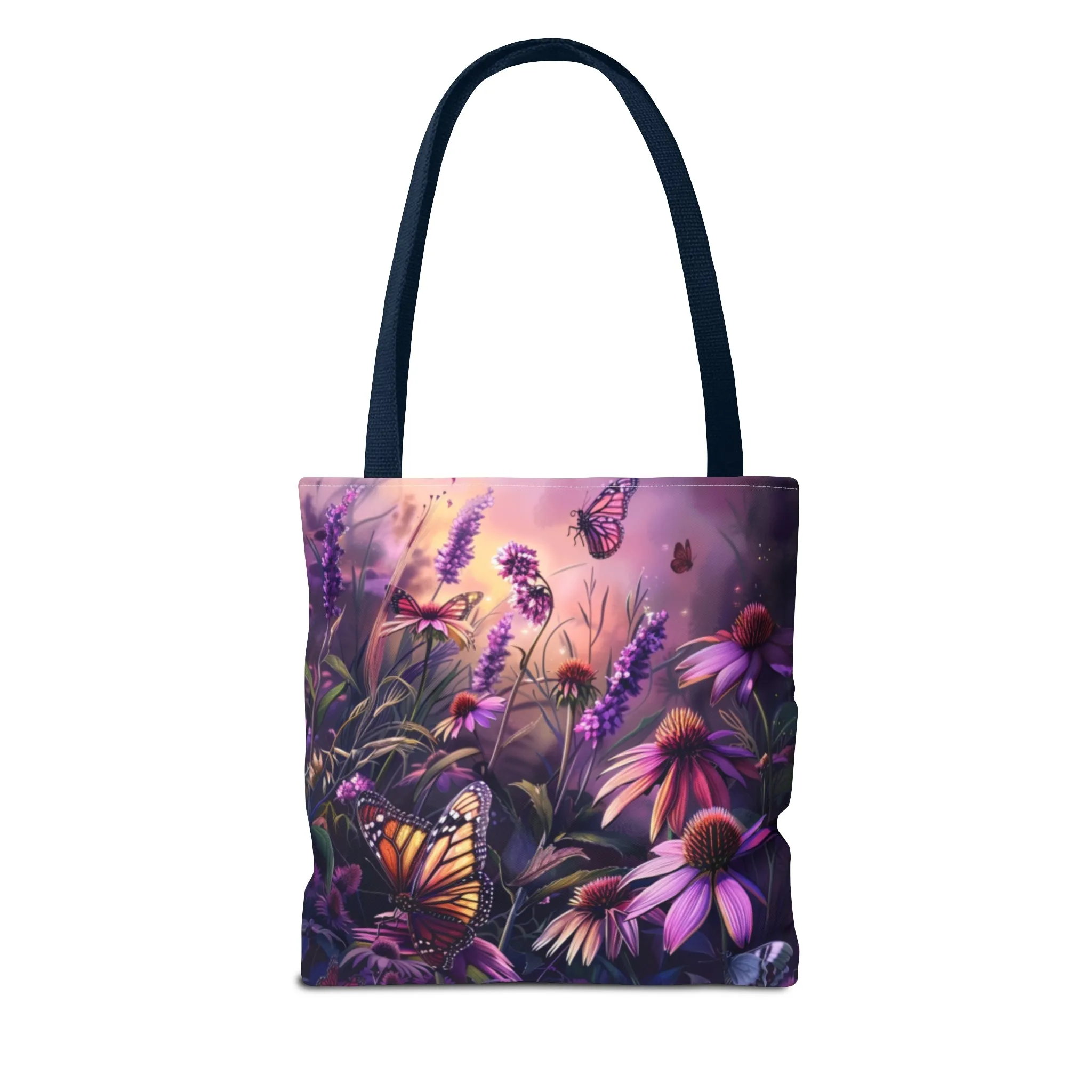 Butterfly Flowers Tote Bag