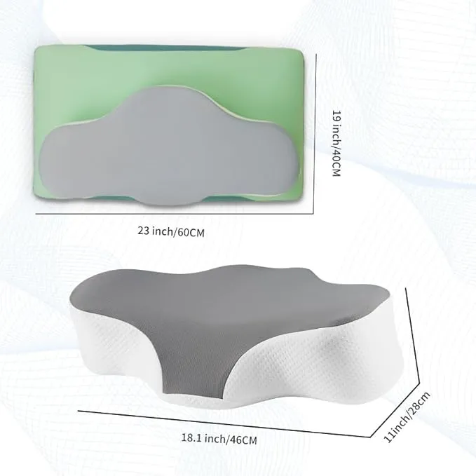 Camping Pillow Lightweight,Easy to Carry,Memory Foam Travel Pillow,Cervical Neck Pillow,Backpacking Pillow,Portable Pillow with Travel Storage Bag, Upgraded Alternative to Inflatable Pillows