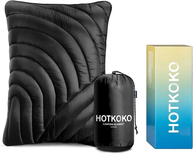 Camping Pillow,Supportive Compressible Travel Pillow Large Size Lightweight Camp Pillow with Storage Bag for Camping,Hiking,Backpacking,Airplane