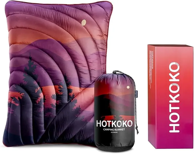 Camping Pillow,Supportive Compressible Travel Pillow Large Size Lightweight Camp Pillow with Storage Bag for Camping,Hiking,Backpacking,Airplane