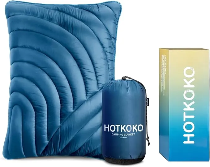 Camping Pillow,Supportive Compressible Travel Pillow Large Size Lightweight Camp Pillow with Storage Bag for Camping,Hiking,Backpacking,Airplane