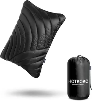 Camping Pillow,Supportive Compressible Travel Pillow Large Size Lightweight Camp Pillow with Storage Bag for Camping,Hiking,Backpacking,Airplane