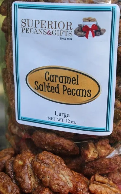 Caramel Salted Pecans - Bags