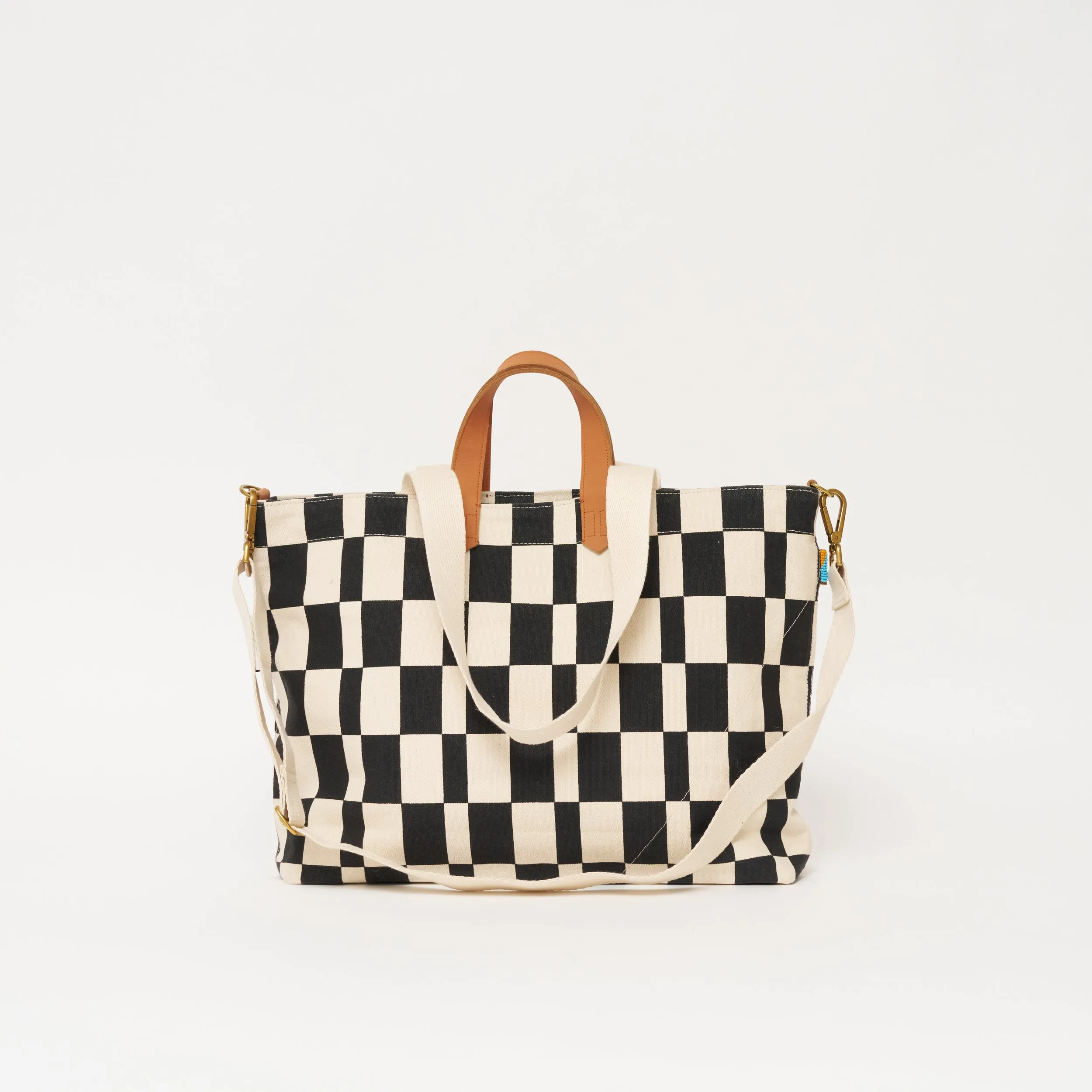 Carryall Bag - Black Checker