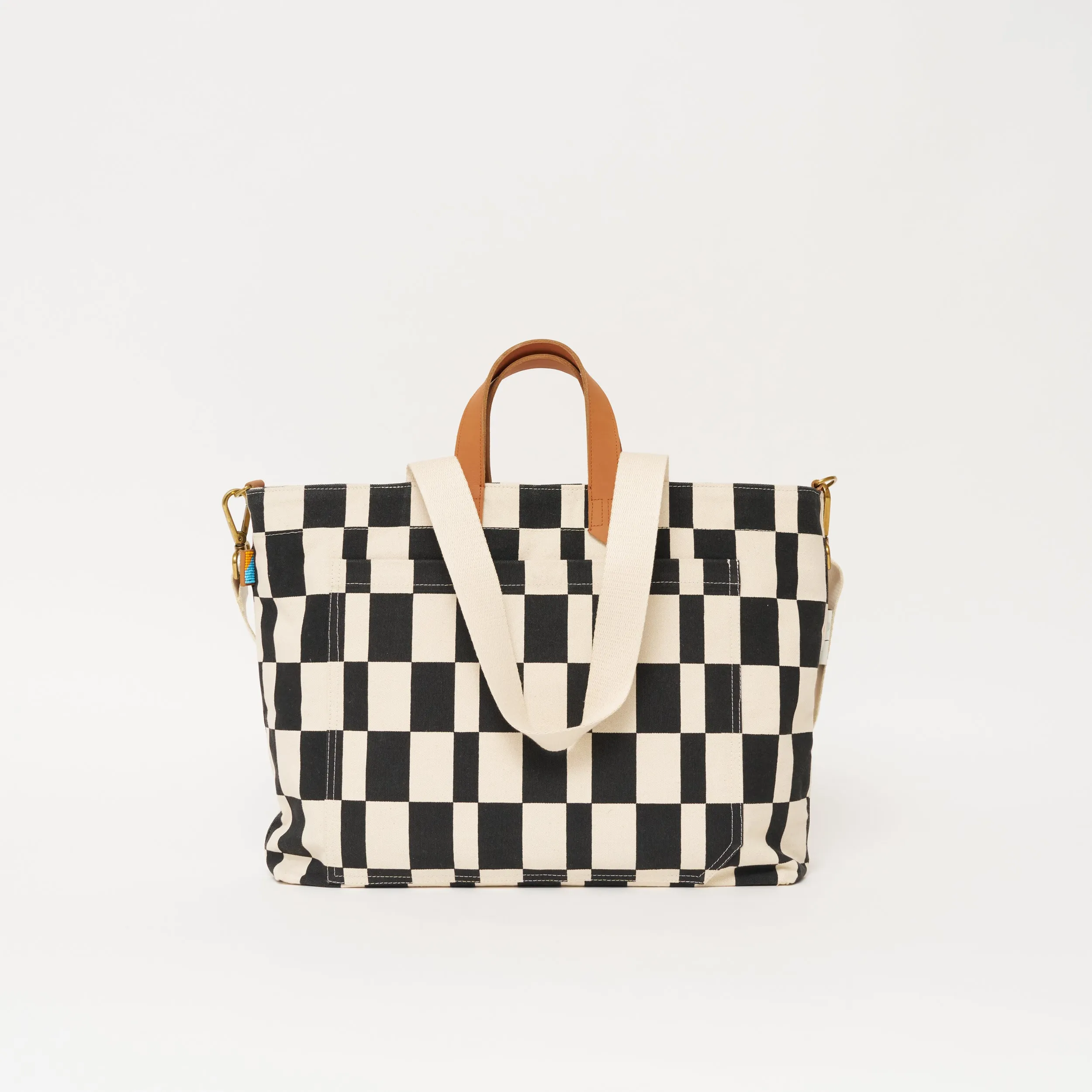 Carryall Bag - Black Checker