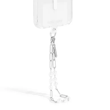 Case-Mate Link Chain Phone Wristlet - Silver Pearl