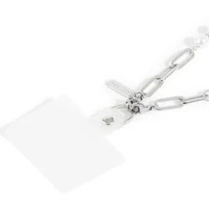 Case-Mate Link Chain Phone Wristlet - Silver Pearl