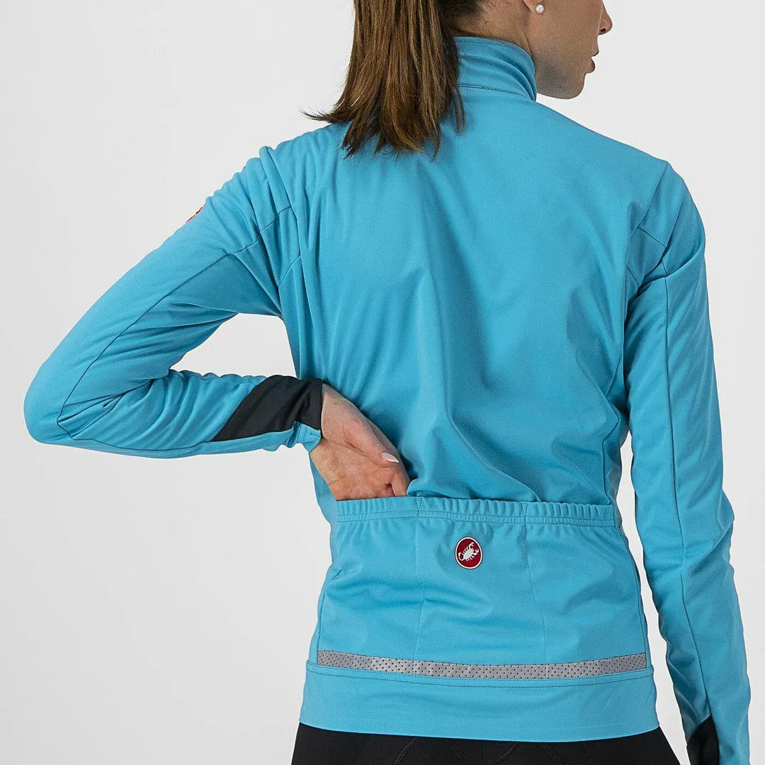Castelli Go W Jacket  --- Sky Blue Medium