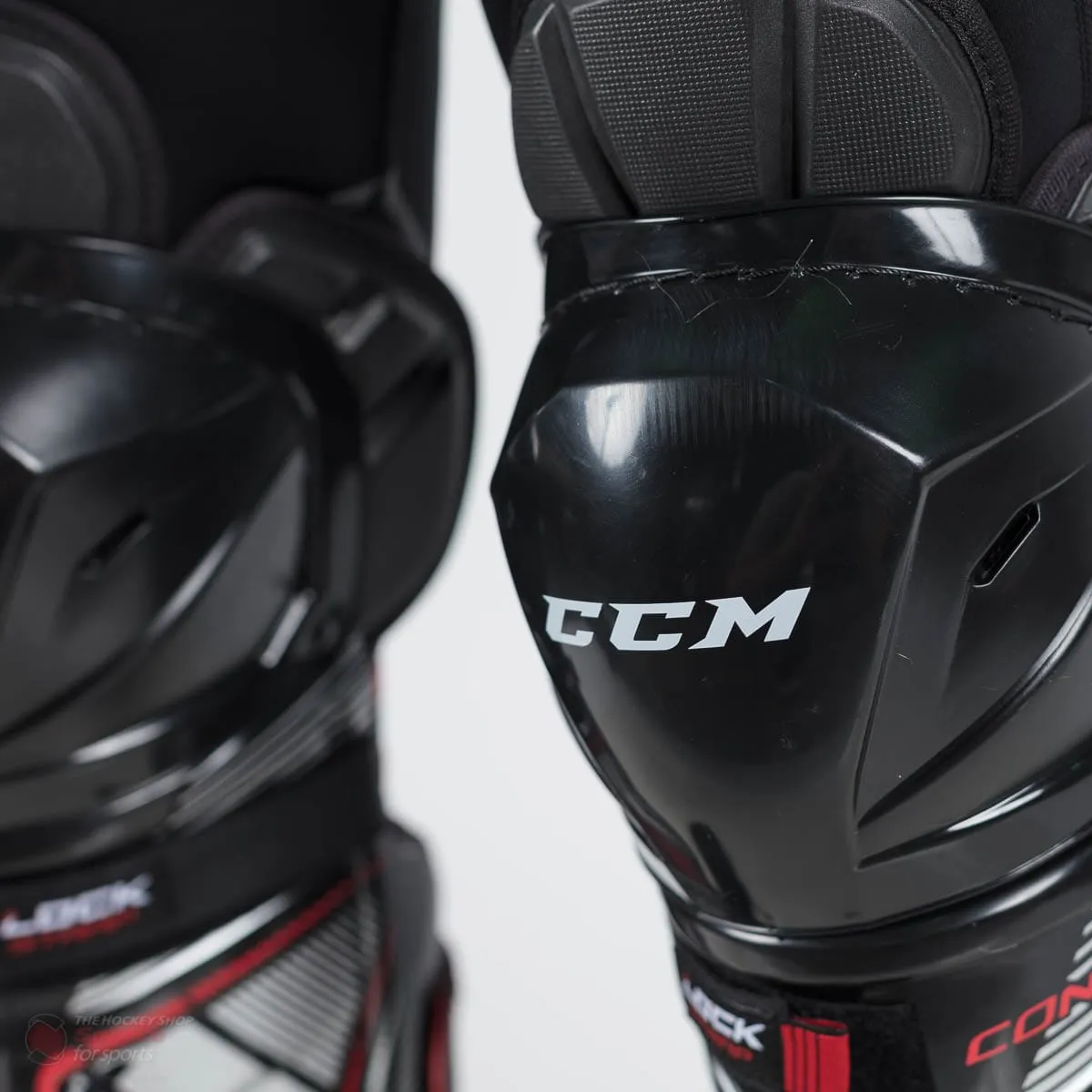CCM Jetspeed Control Senior Hockey Shin Guards (2019)