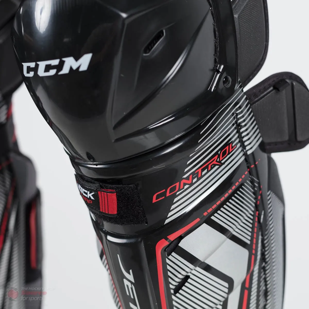 CCM Jetspeed Control Senior Hockey Shin Guards (2019)