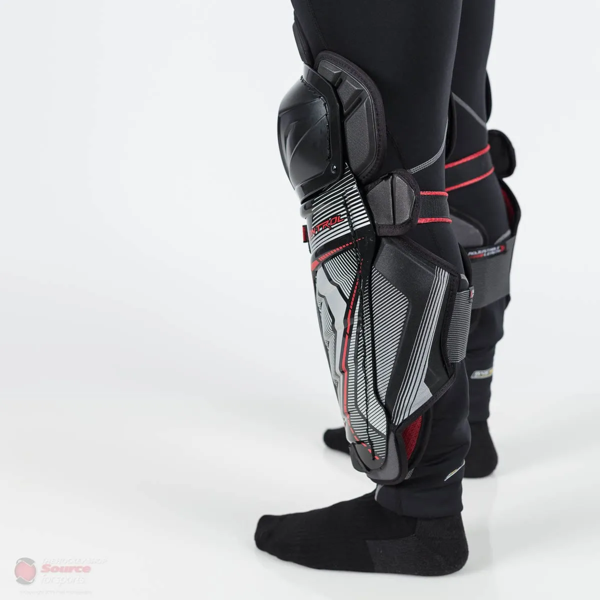 CCM Jetspeed Control Senior Hockey Shin Guards (2019)