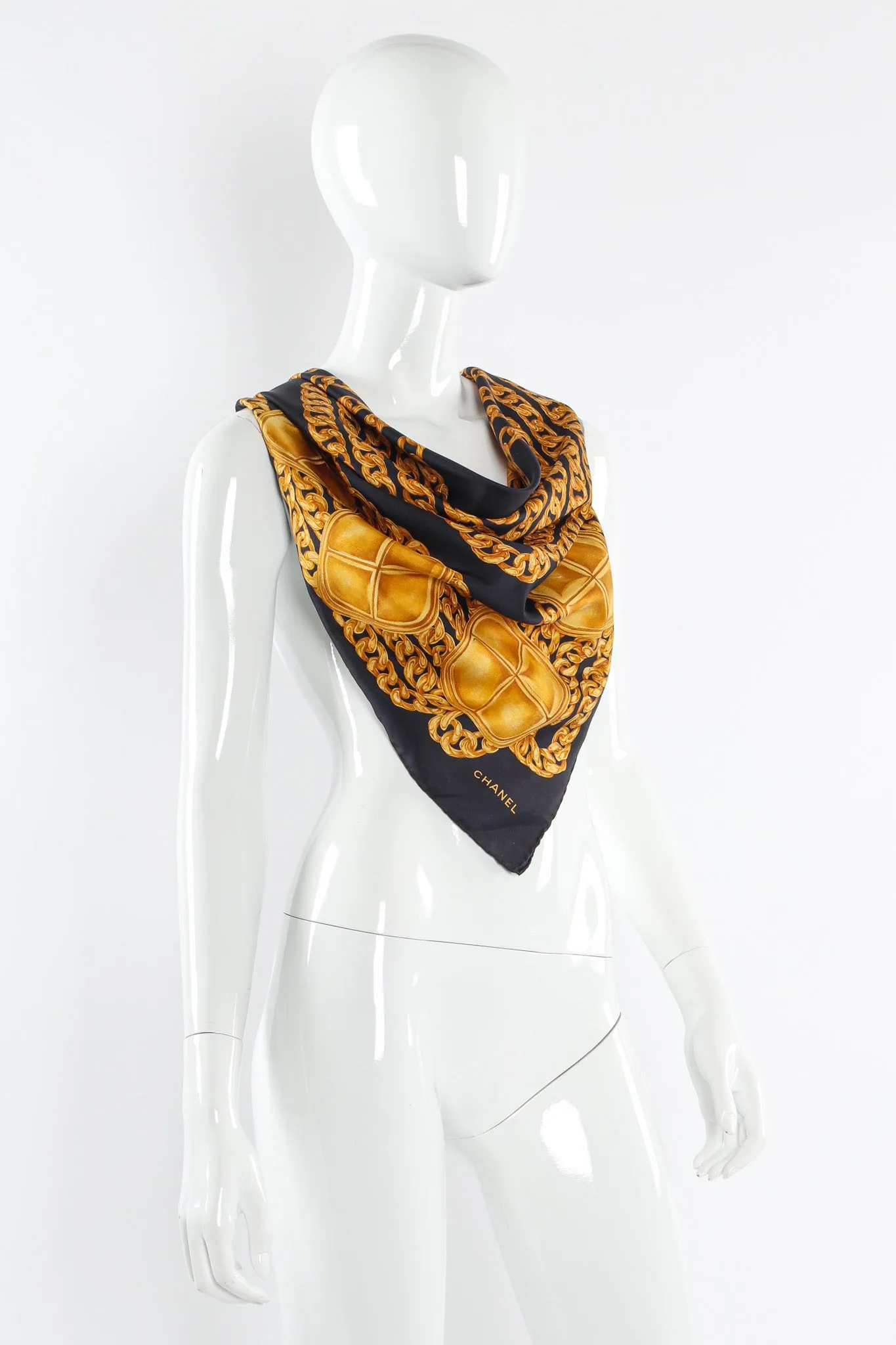 Chain Print Scarf