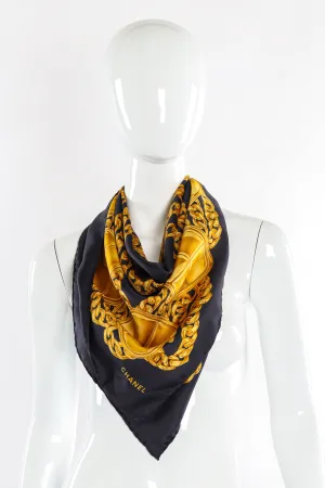 Chain Print Scarf