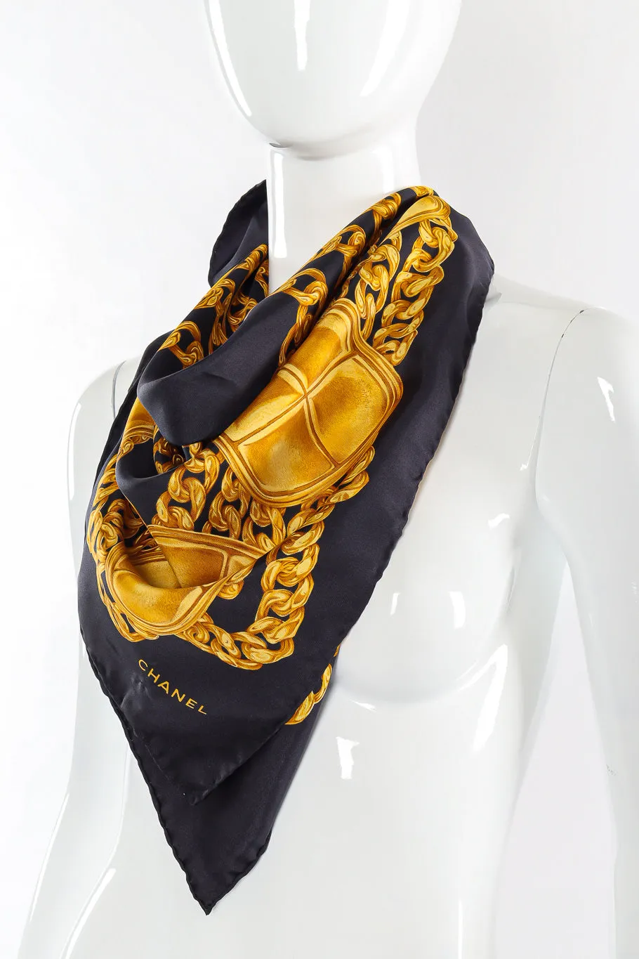 Chain Print Scarf