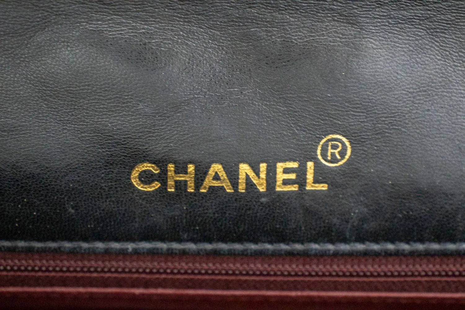 CHANEL Diana Flap Chain Shoulder Bag Black Quilted Lambskin Purse p38