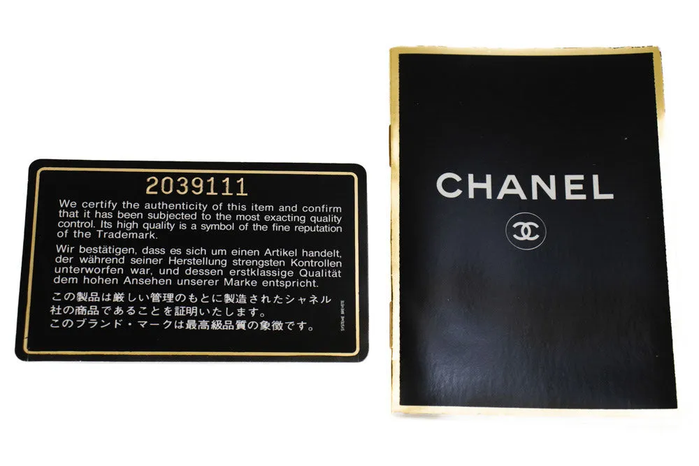 CHANEL Diana Flap Chain Shoulder Bag Black Quilted Lambskin Purse p38