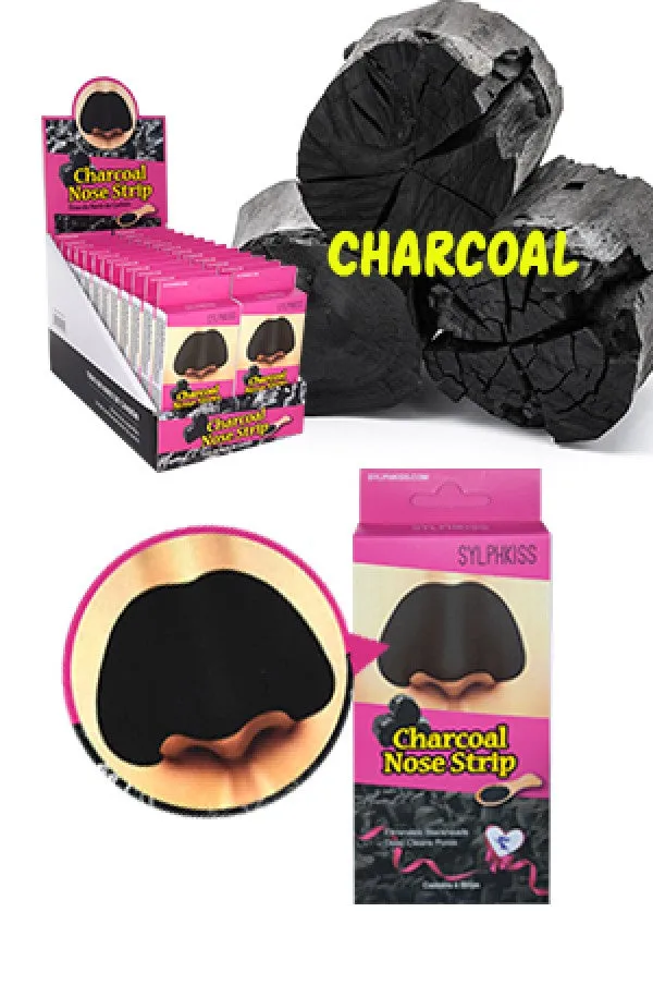 CHARCOAL NOSE STRIP (6 strips) -box