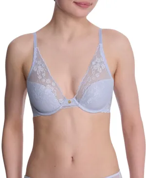 Cherry Blossom Lace Plunge T-Shirt Bra