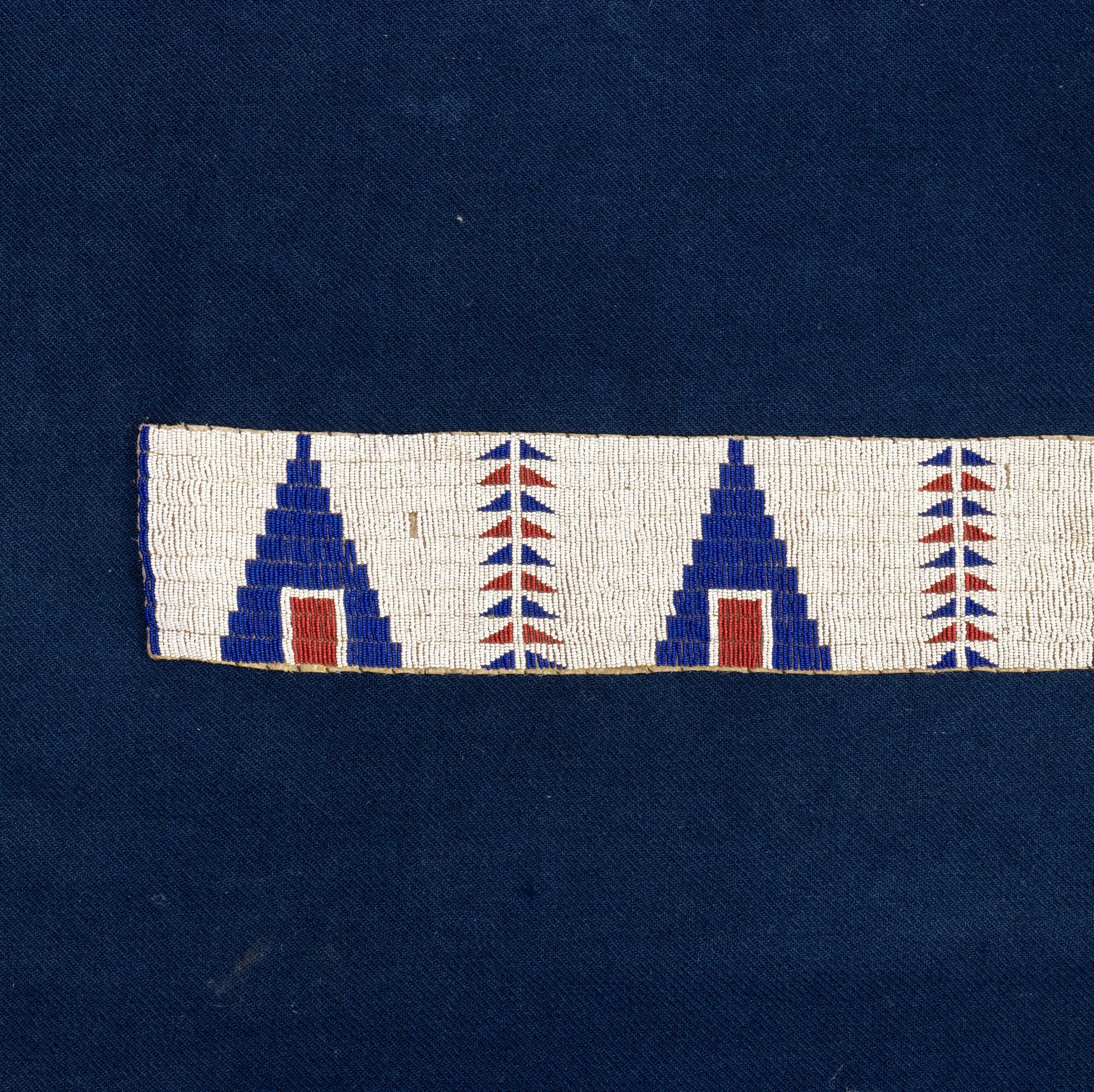 Cheyenne Beaded Blanket Strip
