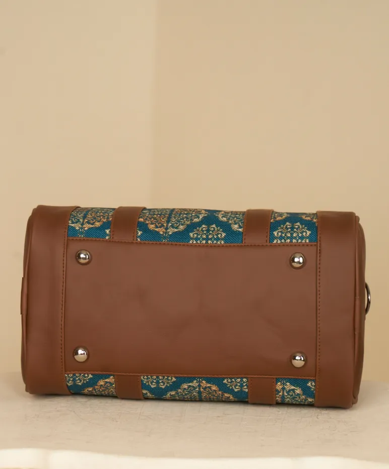 Chic Vegan Leather Women's Handbag - Double Handles for Stylish Versatility