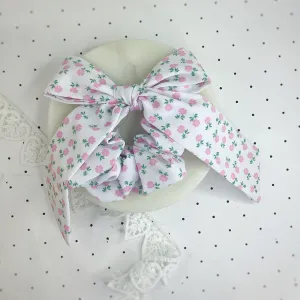 Chinoise Rose Bow Strip and Scrunchie Collection