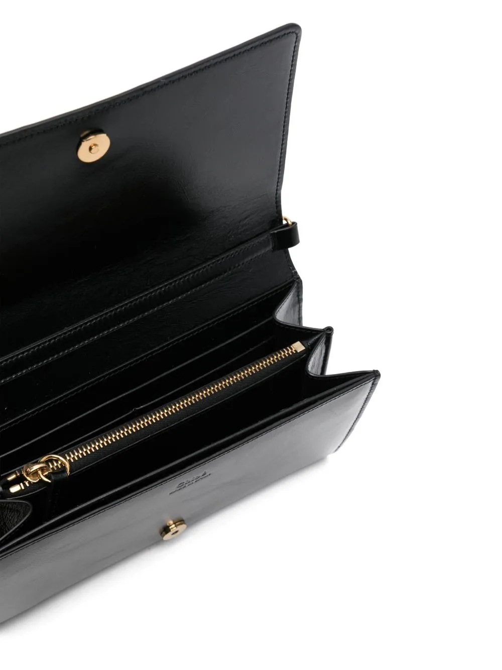 Chloè iconic leather clutch