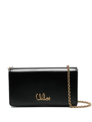 Chloè iconic leather clutch