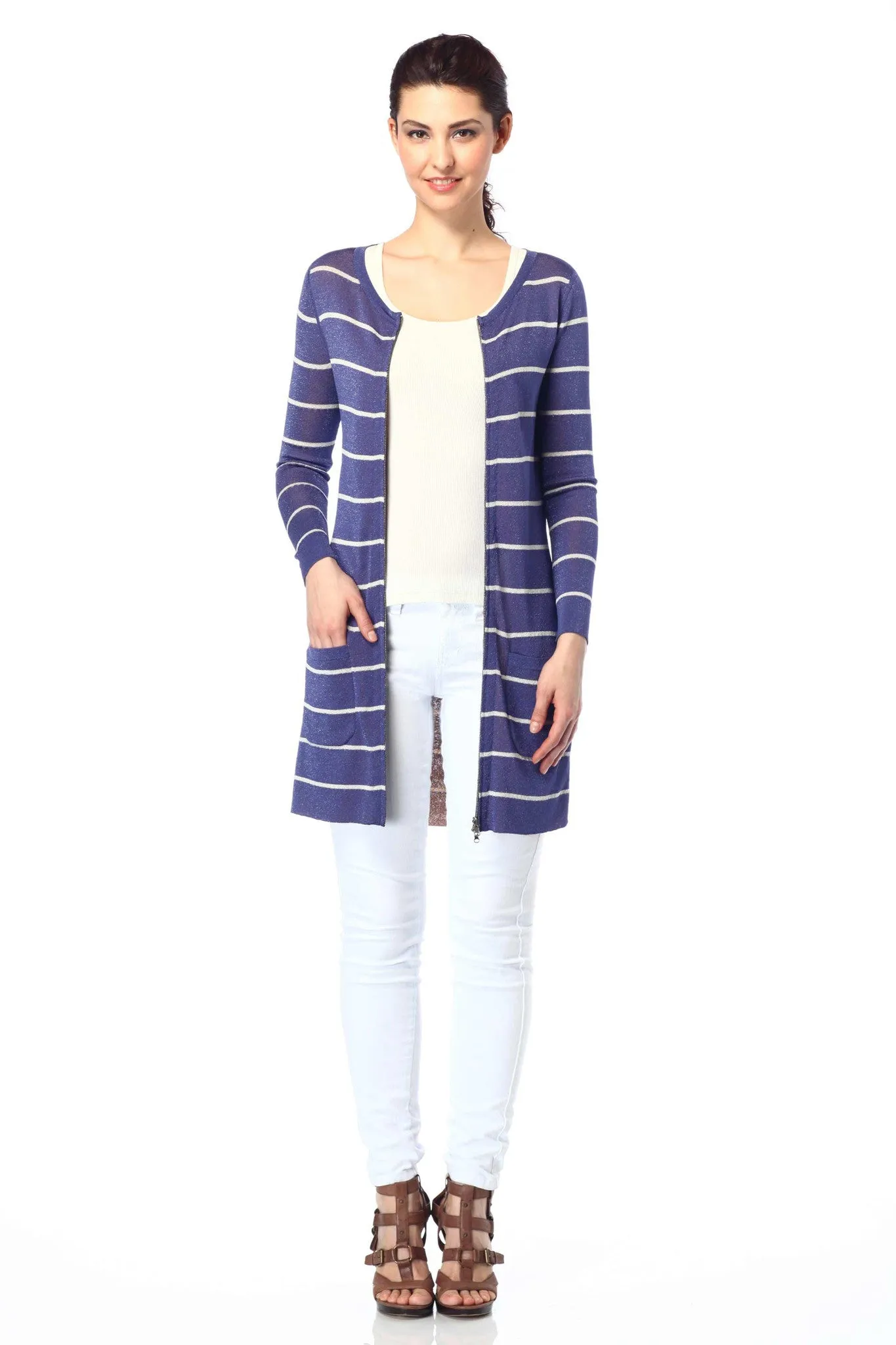Clara Luxury Reversible Zip-Up Cardigan/Dress