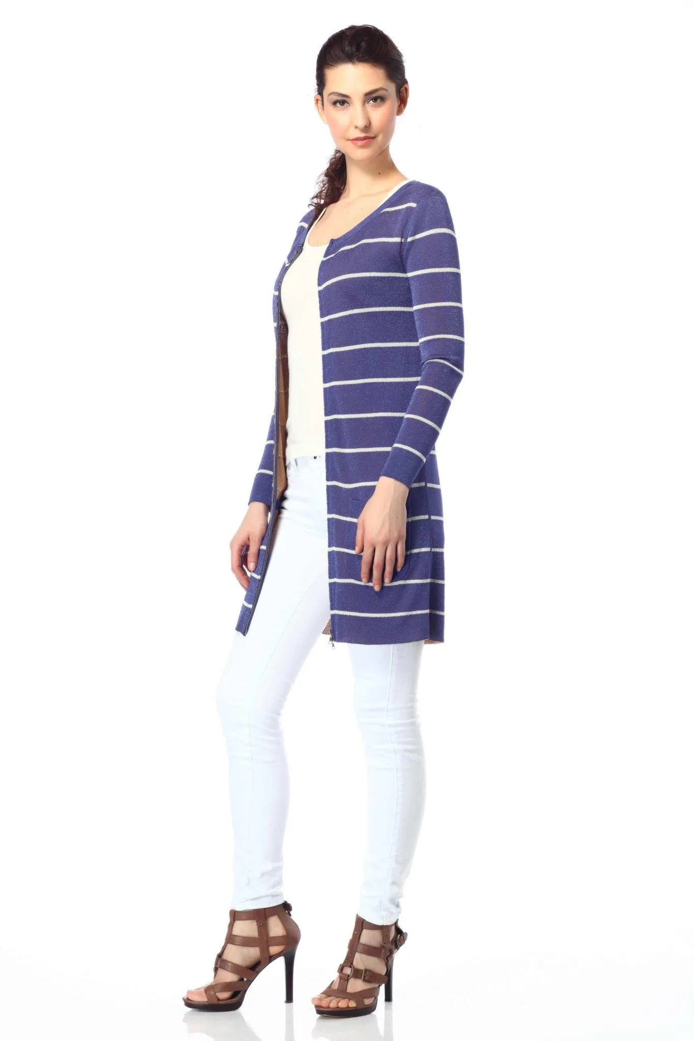 Clara Luxury Reversible Zip-Up Cardigan/Dress