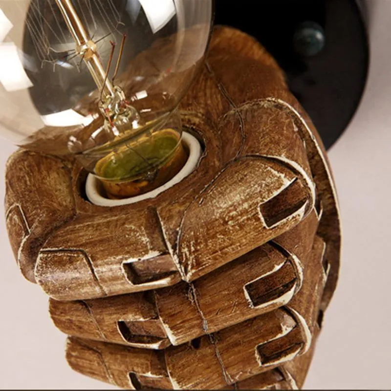 Classical Resin Fist Wall Lamps