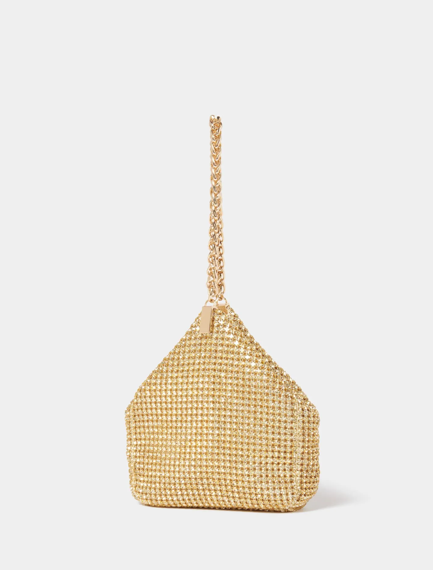 Cleo Chain Strap Pouch Clutch