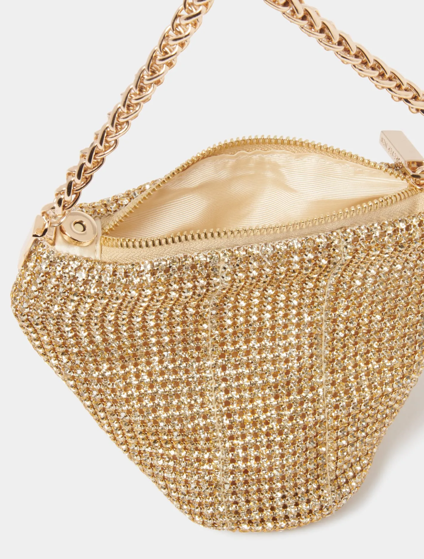 Cleo Chain Strap Pouch Clutch