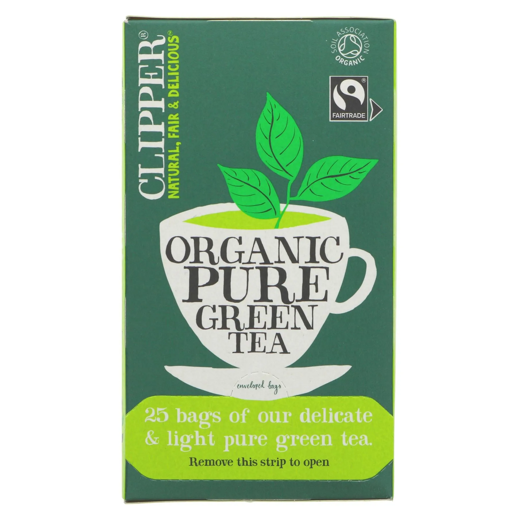 Clipper | Green Tea - Envelope, String & Tagged | 25 bags