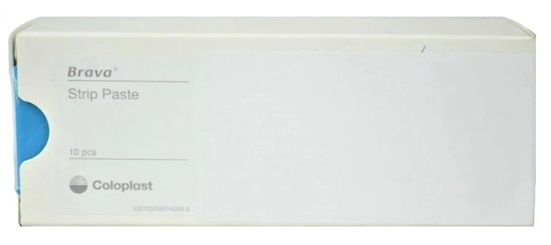 Coloplast Brava Protective Paste In Strips 10 Pieces