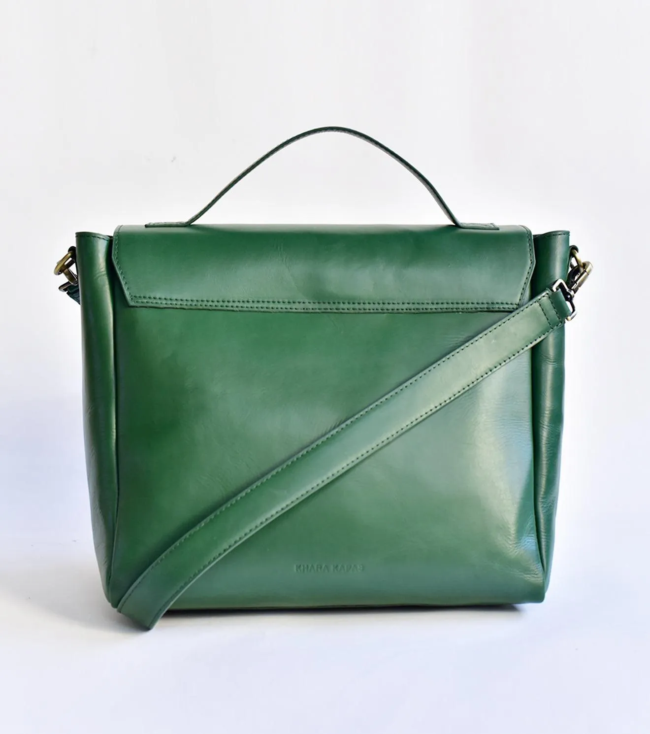 Colossal briefcase green