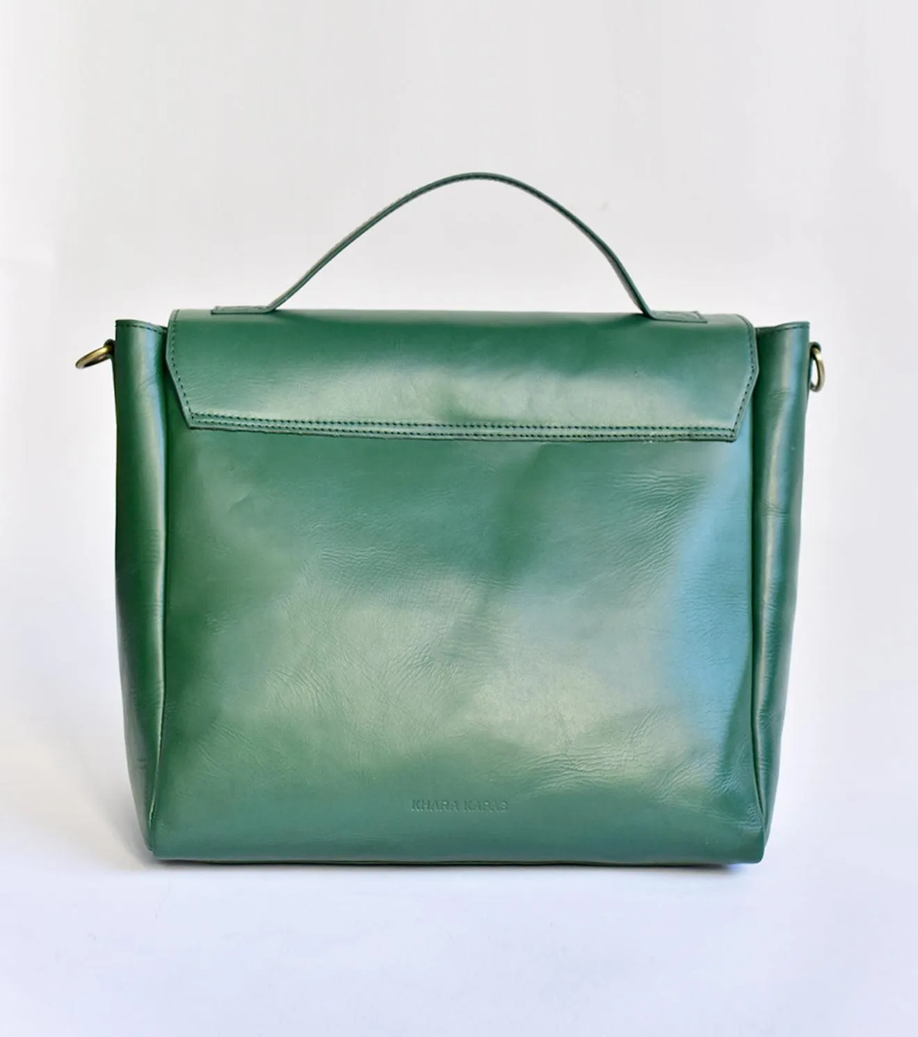 Colossal briefcase green