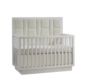 Como 5-in-1 Convertible Crib with Upholstered Panel