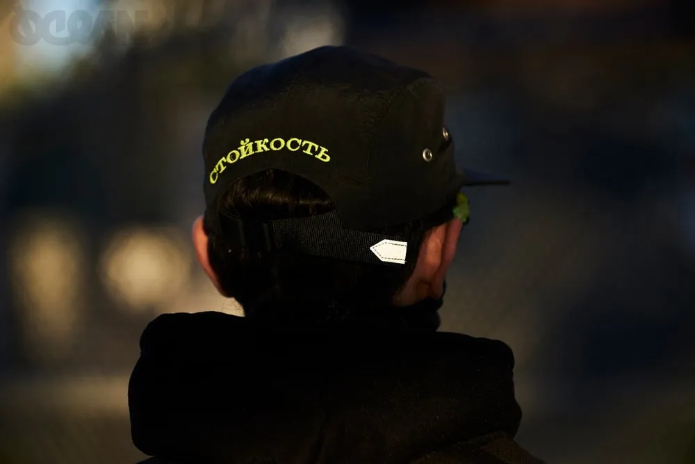 CONDITION 5 Panel Hat - Acid Yellow