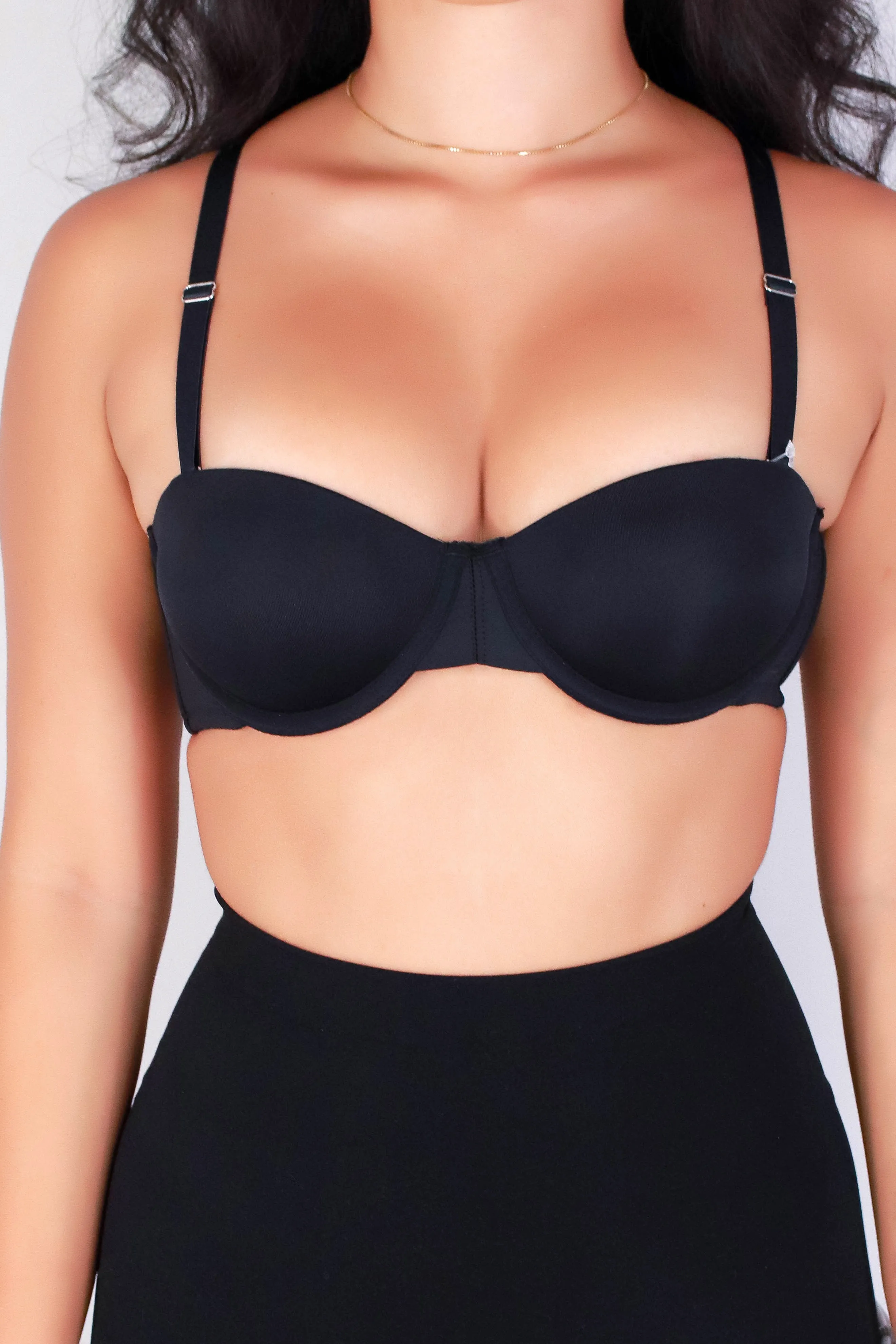CONVERTIBLE DEMI PUSH UP BRA