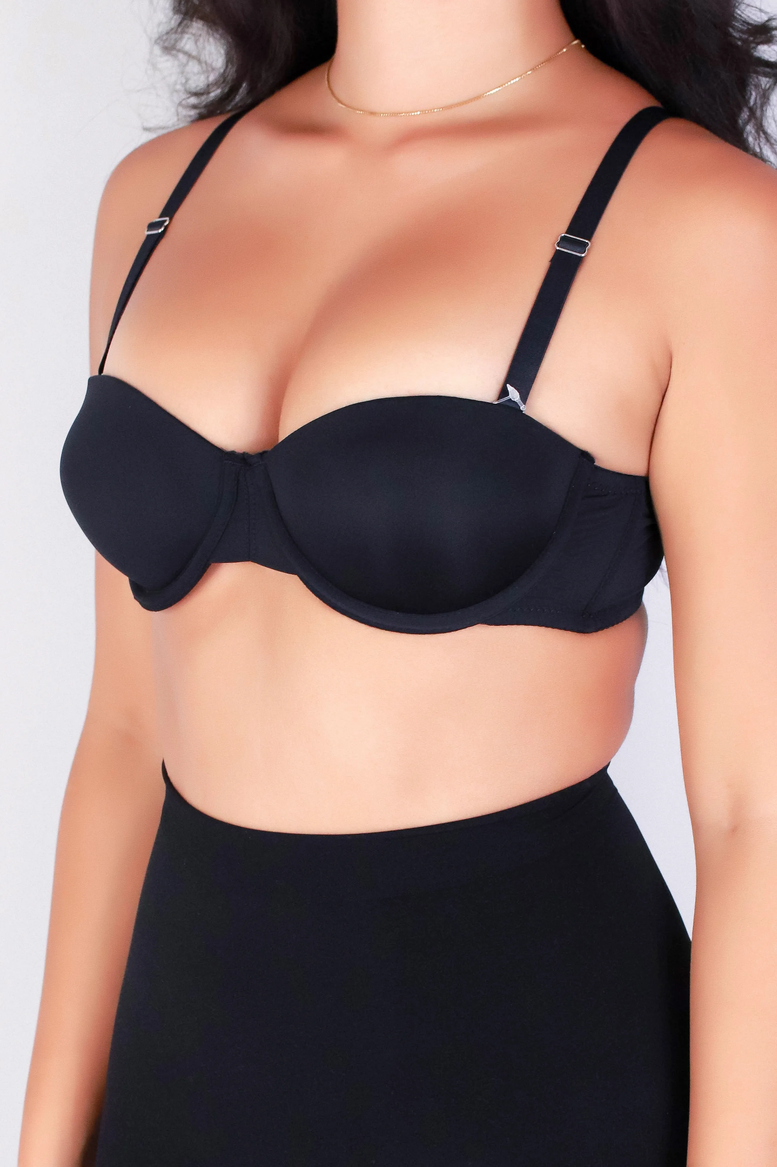 CONVERTIBLE DEMI PUSH UP BRA