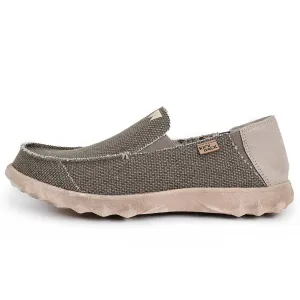 Couch Classic Woven Canvas Brown