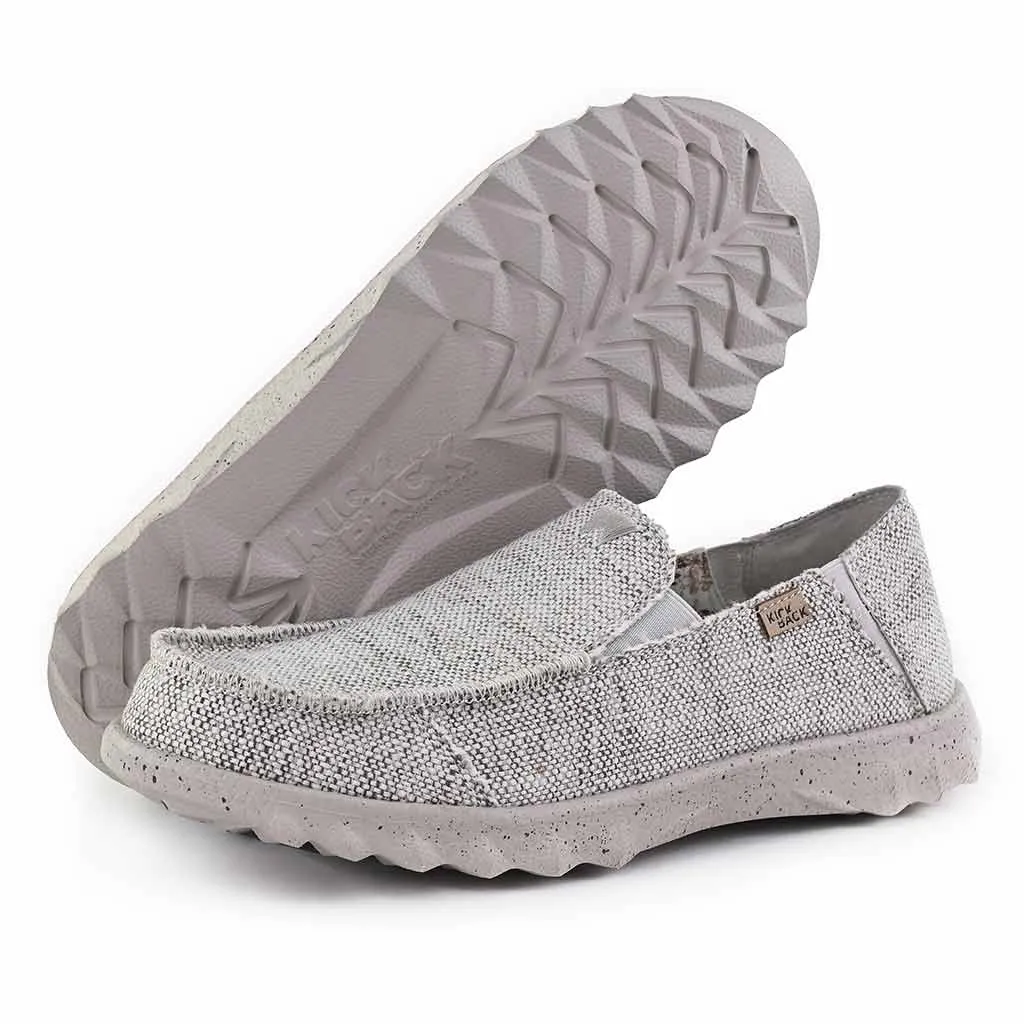 Couch Classic Woven Canvas Oat Grey