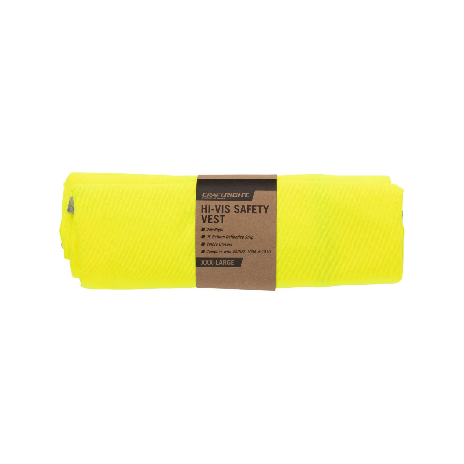 Craftright 3XL Hi Vis Yellow Day / Night Vest