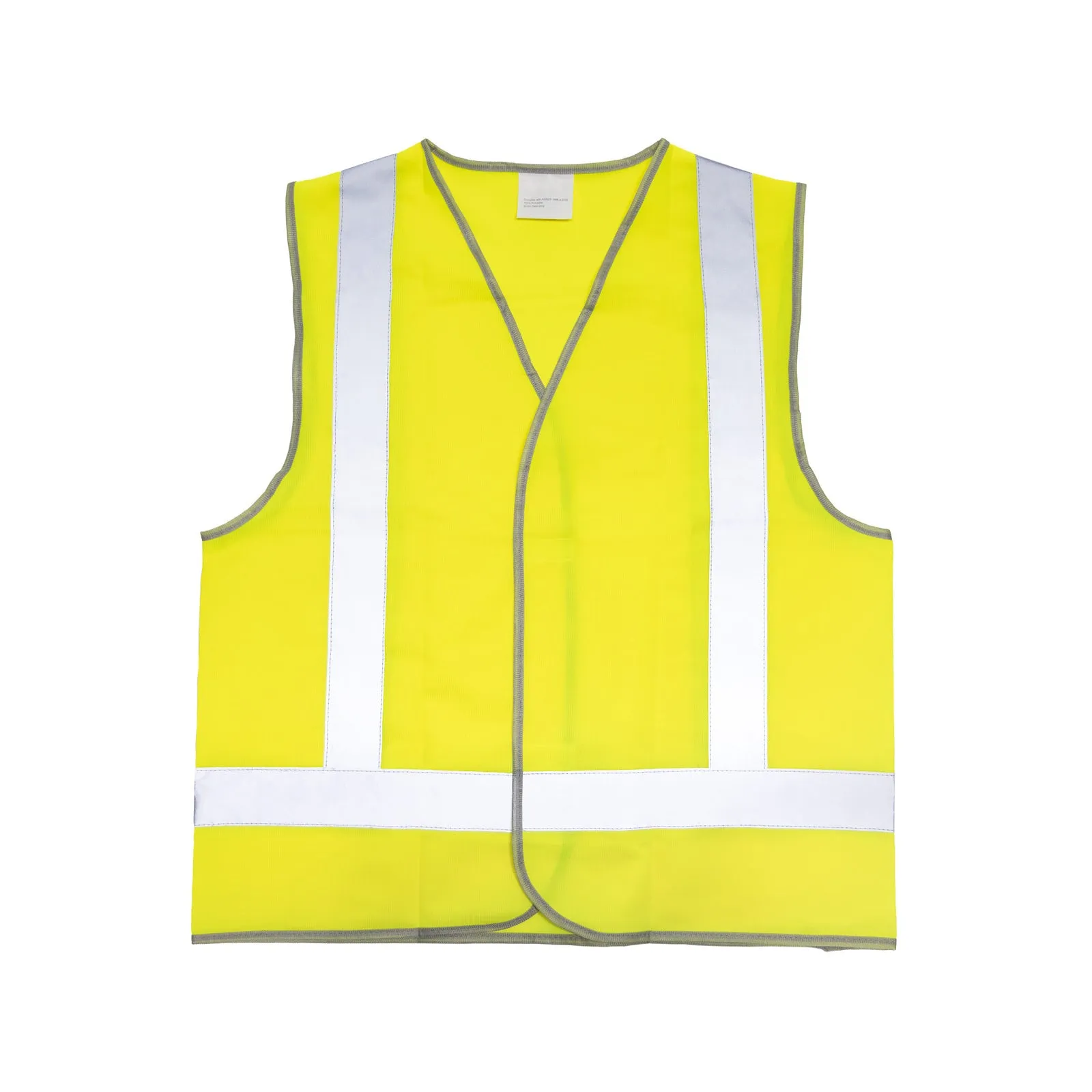 Craftright Large Hi Vis Yellow Day / Night Vest